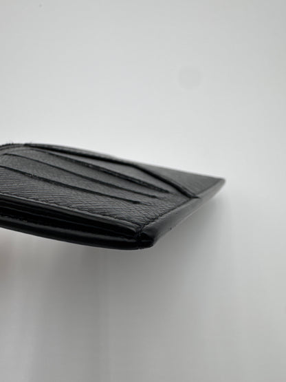 Louis Vuitton Taiga Zippy Card Holder, Black