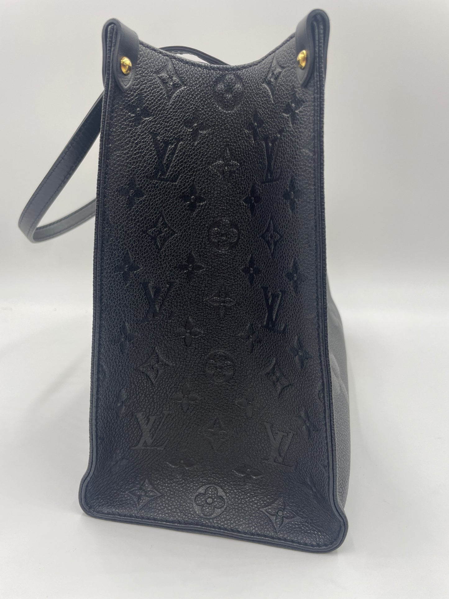 Louis Vuitton Empreinte On the Go MM, Black on Black