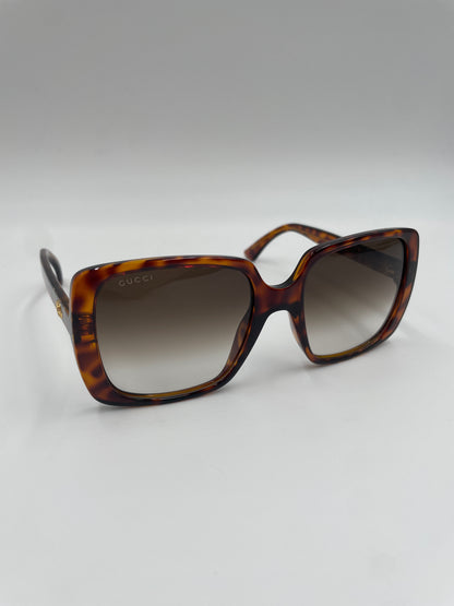 Gucci Square Sunglasses, Gradient Lens