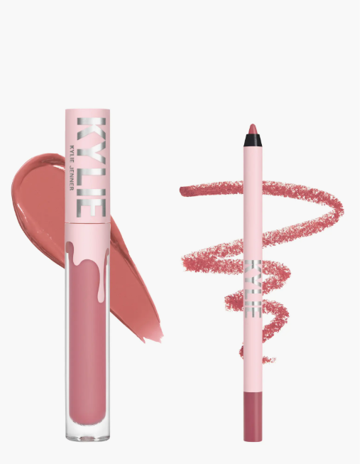 Kylie Cosmetics, 2 piece Velvet Liquid Lipstick & Lip Liner #305 Harmony